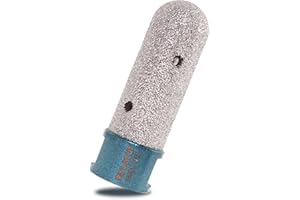 MINLAYCUT Diamond Finger Bit 20mm Granite Milling Bit for Enlarging and Shaping or Round Bevel Existing Holes in Porcelain Hard Ceramic Granite and Marble