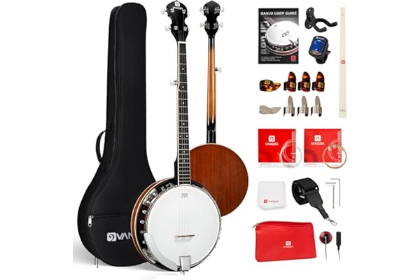 Vangoa Kit per banjo a 5 corde