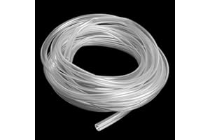 iMeistek Tuyau en plastique transparent de 9 mm x 11 mm - 10 m de long - Tuyau flexible en vinyle PVC de qualité alimentaire pour transfert d'huile, d'eau et d'air