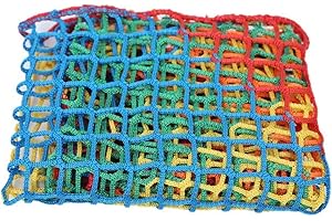 KACQIYT Red de Seguridad Red de Gatos Escalera Balcón Ventana Casa Gato Protección de Seguridad Niños ático Cama Protección contra Caídas Parque de Atracciones Decoración Red de Seguridad Red de Remolques