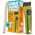 BOMBAY SHAVING COMPANY Flash Charging Men Beard Trimmer with Styling Pen Trimmer 120 min Runtime 38 Length Settings (Green)