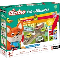 Nathan ELECTRO - Jeu Électronique Premières Lectures - Apprentissage Lettres Et Chiffres Dès 3 Ans