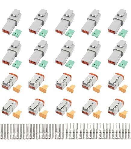 Kit De 10 Connecteurs électriques 2,8mm – Prise Mâle/femelle Pour Voiture, Moto, Quad - 5