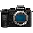 Panasonic Lumix S5 | Appareil Photo Hybride Plein Format (24MP, Vidéo 4K 4:2:2 10bit, Double Stabilisation, V-Log, Anamorphiq