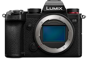 Panasonic LUMIX DC-S5E-K S5 Full Frame Compact 4K Mirrorless Camera with OLED Live Tiltable Viewfinder (Body only)