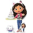 Star Cutouts SC4316 Gabby with Cake Gabby's Dollhouse Star Mini Cardboard Cut Out, Small