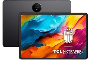 TCL NXTPAPER 14-14,25" FHD Octa-Core, 8 GB pamięci RAM, pamięć 256 GB z możliwością rozbudowy przez MicroSD, bateria 10000 mAh, Android 14, szary rysik w zestawie.