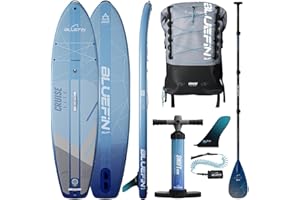 BLUEFIN SUP Bluefin Cruise Lite Sup Kit de Paddleboard | Tabla de Paddle Ligera y compacta para Adultos | En tamaños de 11" 4 y 10"