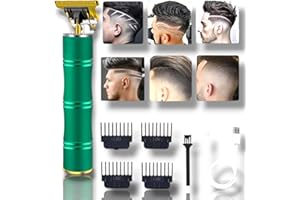 AARON'S BEARD Aarons Beard Trimmer |Men Cordless Hair Clippers |Shavers For Men Premium Beard Grooming Kit For Barbers |USB TypeC Rechargeable Mens Shaver |Trimmer For Men |Gifts For Men |4 Limit Professional Combs