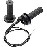 ANBOO Motorcycle Throttle Cable Set Handlebar Gas Clamp for 50cc 90cc 110cc 125cc 140cc 150cc 200cc 250cc