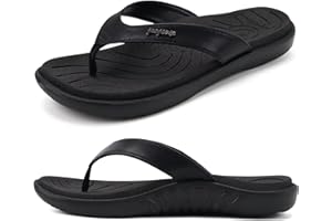 jiajiale Chanclas Mujer Moda Ortopedicas Comodas Piel Tela Sandalias de Dedo Verano Cool Playa Piscina Flip Flop Ligera Abierta Chancletas Antideslizante Goma Suela
