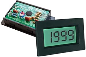 PeakTech, Voltímetro/Amperímetro Digital Instalación 2000 Contadores, 1 pieza, LDP-140