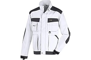 teXXor Bundjacke Antigua, robuste Arbeitsjacke T/C Canvas, 46, weiß, 4164