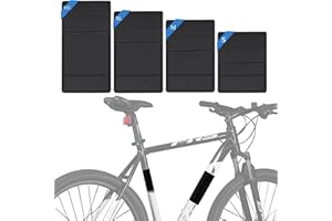 stillwen 4 Protection Cadre Velo-protections de cadre de vélo,Protection Cadre Velo Carbone,Protection Cadre VTT,Protection de Transport pour Porte-vélos Protection, Protection Contre Les Rayures.