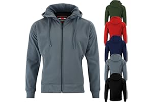 REXTEK Herren Motorrad Hoodie Softshell Wasserdichtes Kapuzen-Sweatshirt für Biker mit Protektoren an Rücken, Schultern und Ellbogen