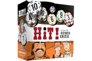 PIXIEGAMES – Hit! – Jeu de Cartes pour Toute la Famille | Stop ou Encore | Ambiance Far West | Bluff, Prise de Risque & Fous Rires | 2 à 5 Joueurs | Dès 8 Ans