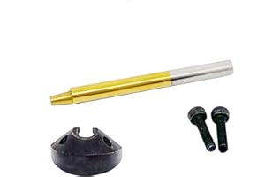 FANZTOOL Fanzwork Poinçon Pour Grignoteuse de Tôle 5,7 cm avec Ø 5 mm pour Tôles et Plaques en Plastique, Pièce de Rechange Pour Grignoteuse de Tôle, Poinçon pour Cisaille Électrique