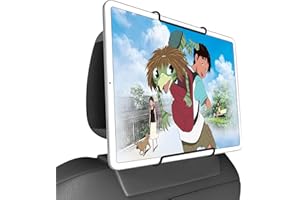 Arozxin Soporte Tablet Coche, Soporte Tablet para Reposacabezas, Soporte iPad Coche para Todos 7-12.9 Pulgadas Pantalla Dispositivos, Kindle Fire HD, iPad, Switch, Otras Tablets - Negro