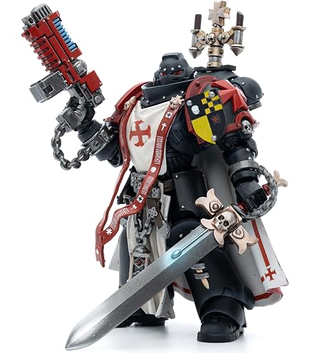 JoyToy Warhammer 40K: Black Templars High Marshal Helbrecht 1:18