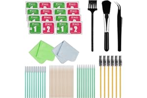TOPBELIEF 155 Piezas Kit de Limpieza para iPhone, Kit de Limpieza de Pantalla con Toallitas de Pantalla y Hisopos, Kit de Limpieza para Airpod, Kit de Toallitas de Limpieza de Pantalla para Teléfono Portátil