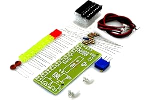 WINWILL LM3915 Indicatore di livello audio Kit divertente 10DIY Indicatore audio elettronico Suite