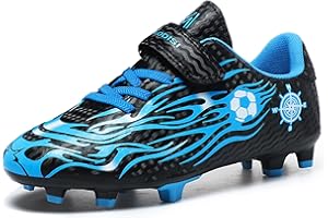 GOGOUP Football Boots Boys Astro Turf Football Boots Indoor Outdoor Athletic Sneakers Trainers Junior Football Boots Non-Slip Sports Shoes Unisex