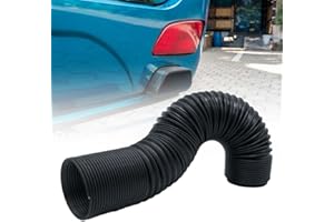 Dickly Tubo di Aspirazione dell'Aria per Auto,Tubo di Espansione Flessibile Universale da 50/63/76 MM,Tubo di Aspirazione Auto,Condotto di Aspirazione Aria del Motore Auto per Presa d'Aria Modificato
