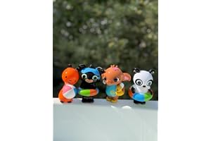 ODS Bing Set med 4 figurer, för Deluxe badrum, storlek 10 cm, PVC-material, rekommenderad ålder 6 m +