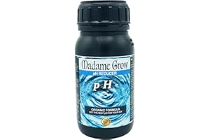 MADAME GROW - PH Moins Liquide - Réducteur de PH Organique - Ajustez Le pH de Votre Irrigation de Plantes (250 ML)