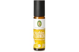 ‎PRIMAVERA PRIMAVERA Kids Duft Roll-On Leichter lernen bio 10 ml - Aromaöl, Duftöl, Aromatherapie für unterwegs - konzentrationsfördernd, motivierend - vegan