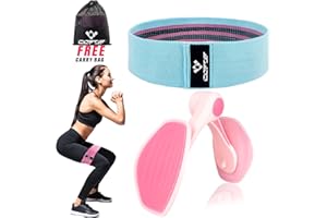‎COFOF Thigh Trainer 28-38 lb Pelvic Floor Trainer Women's for Women Leg Press, Multifunctional Arm and Leg Trainer Trimmer, Buttock Trainer with Resistance Bands Fitness Band Booty Sport