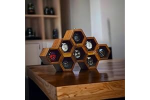 ROYAL CRAFT EXPERTISE Boîte à montres à 8 emplacements avec grand couvercle en verre, coussins de montre amovibles, boîte de rangement, cadeau pour les proches, présentoir de montre de qualité supérieure pour 8 montres –