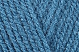 KHASO Stylecraft Special DK Crochet Yarn, Soft 100% Double Knitting Wool for Jumpers, Toys, Blankets, Cushion Covers - 100g Balls - Cornish Blue (1841) - Single (1 Ball)