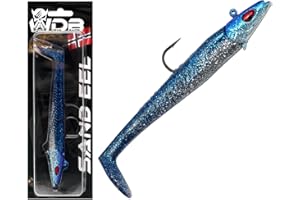 ‎ANGEL-BERGER Wild Devil Baits Sand EEL Sandaal Meeres Shad Gummifisch Meeresköder Dorsch Norwegen