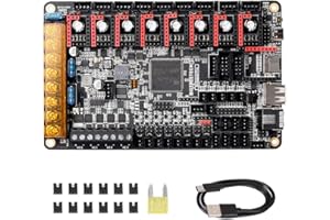 BIGTREETECH Octopus Pro Carte de contrôle pour imprimantes 3D CR10 Ender 3 Compatible avec Marlin 2.0 Klipper RRF TMC2209 TMC2130 A4988 TFT35 Écran LCD2004 etc (STM32F446ZET6)