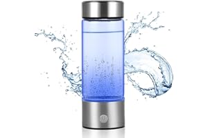 BEVECK Wasserstoffwasserflasche, 412 ml Wasserstoffwassergenerator