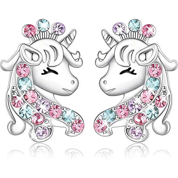 kleuren echte sterling zilveren poot hond voetafdruk oorbellen blauw en roze oorbellen voor vrouwen bruiloft sieraden