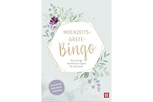 Hochzeits-Gäste-Bingo: Das lustige Kennenlern-Spiel für die Feier | Ganz ohne Vorbereitung - Lustiges Hochzeitsspiel für Gäste mit 50 Vorlagen zum direkt Loslegen