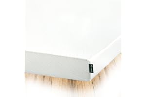 ZINUS 3ft Single Mattress Memory Foam Infused with Green Tea - (90 x 190 cm) - 5'' Height - Medium Firm Orthopaedic Support - Lasting Freshness - OEKO-TEX Certified - Designed to UK Standards