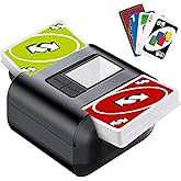 OBLITZON Mélangeur de Cartes Automatique Électrique pour 1-2 Jeux - Mode Auto/Manuel - Batterie 2000mAh Rechargeable USB-C - 