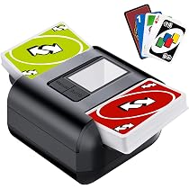 Mélangeur/distributeur De Cartes électrique Rechargeable - Mélange 1-2 Jeux En 2 Sec/carte - Compatible UNO, Poker, Bridge - Batterie 4000 MAh USB-C - Silencieux (75 DB)