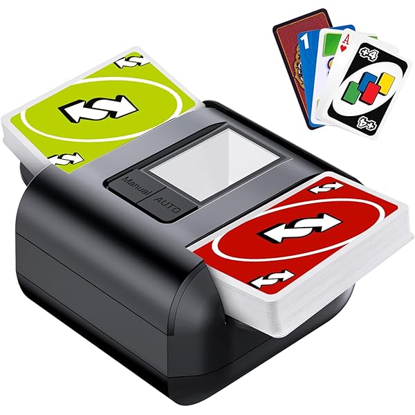 Mélangeur De Cartes Automatique - Rechargeable, Silencieux, 1-2 Jeux, Mode Auto/manuel (Poker, UNO, Blackjack…)