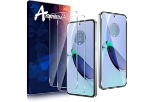 Anoowkoa [2 sztuki ochraniaczy ekranu premium do Moto G84 osłona ze szkła hartowanego-oryginalne szkło - super łatwa instalacja za jednym naciśnięciem