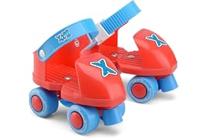 Xootz Beginner Quad Roller Skates for Kids, Boys & Girls