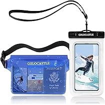 Borsa Impermeabile IP68 - 2 Pezzi, Marsupio Per Sport Acquatici, Touchscreen, Cintura Regolabile - Foto 8