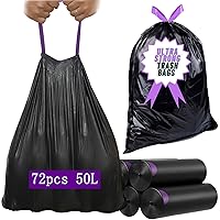 Sacchi Spazzatura Con Laccetto Paclan - 25 Pezzi Da 60L Extra Resistente | Certificato Blauer Engel - Foto 4