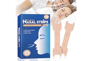GIBOHOM Nasenpflaster Schnarchen, 120 Stück Nasenpflaster Besser Atmen, Extra Starke Nasenstrips Lindern Eine Verstopfte Nase Schnupfen, Allergien, Anti Schnarch Pflaster für Sport Und Schlaf