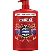 Old Spice Captain Erkekler i&ccedil;in Duş Jeli ve Şampuan 1000 ml Ekstra-XL