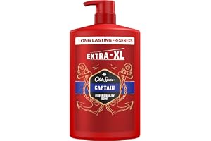 Old Spice Captain Erkekler için Duş Jeli ve Şampuan 1000 ml Ekstra-XL