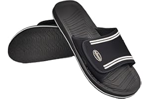 DE FONSECA DeFonseca Classiche Ciabatte Uomo Pantofole Extra Light e Fondo AntiGraffio Slippers da Casa, Mare e Giardino